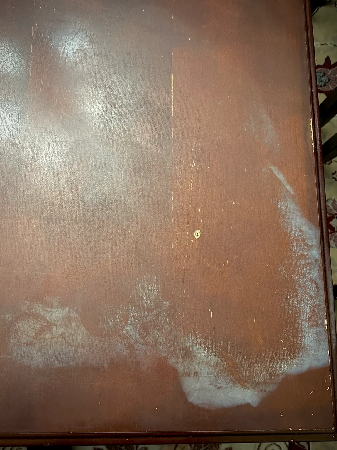Wooden Dining Table - Some Wear - photo 5