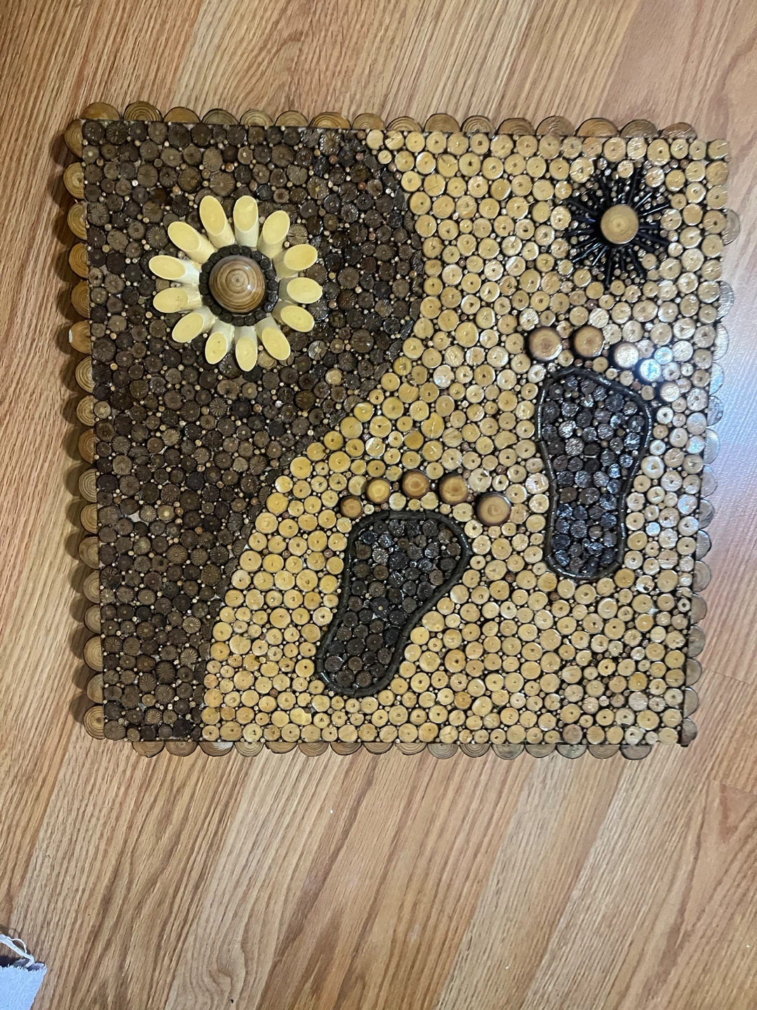 FREE Handmade Wood Mosaic Art - photo 3