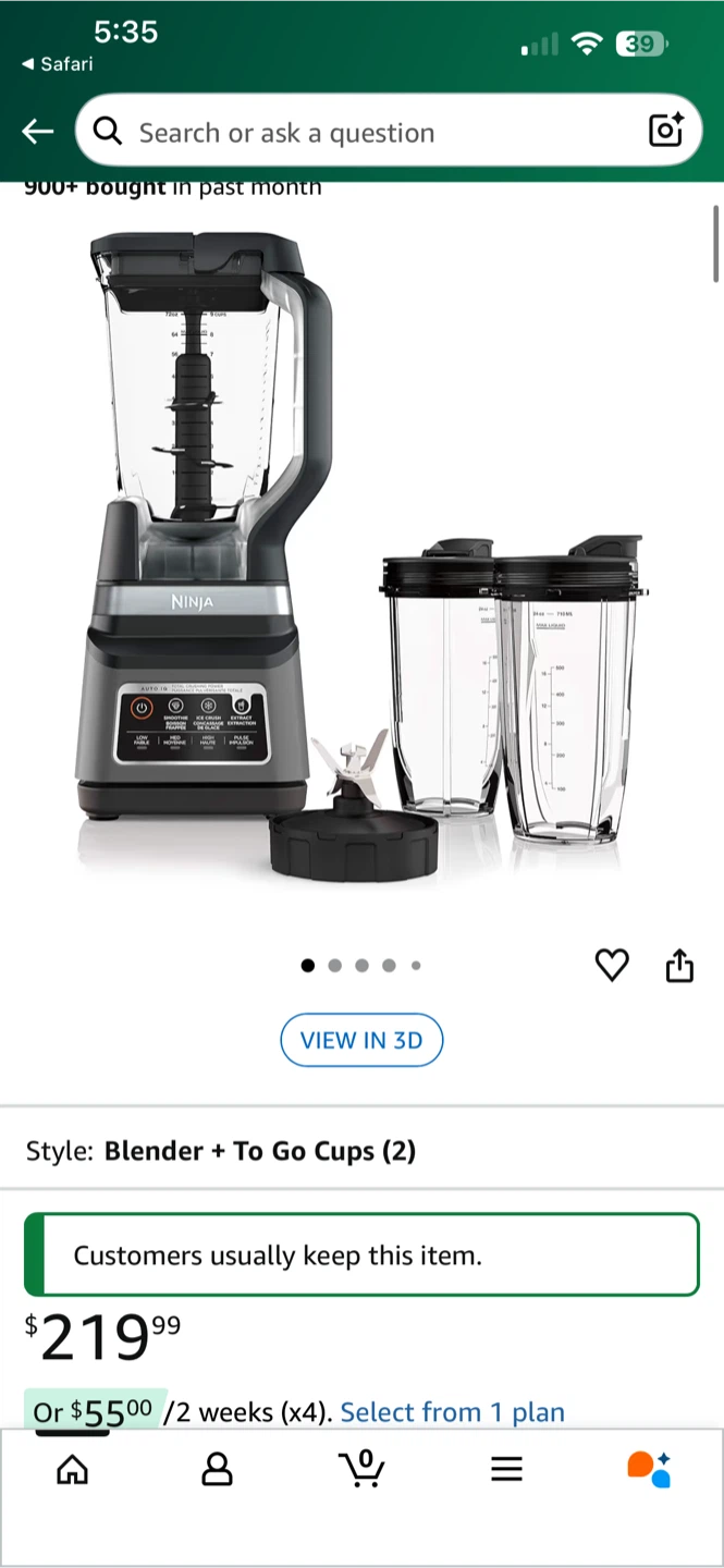 Ninja 751C Duo Blender