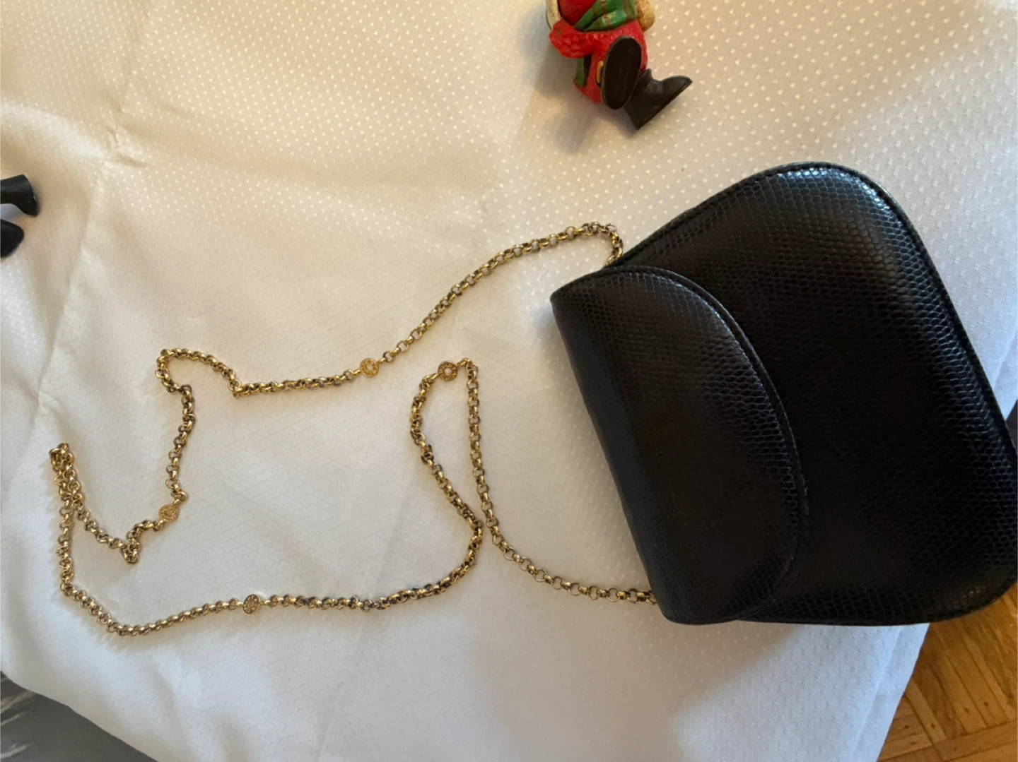 Tiffany & Co. Black Leather Chain Bag - photo 2