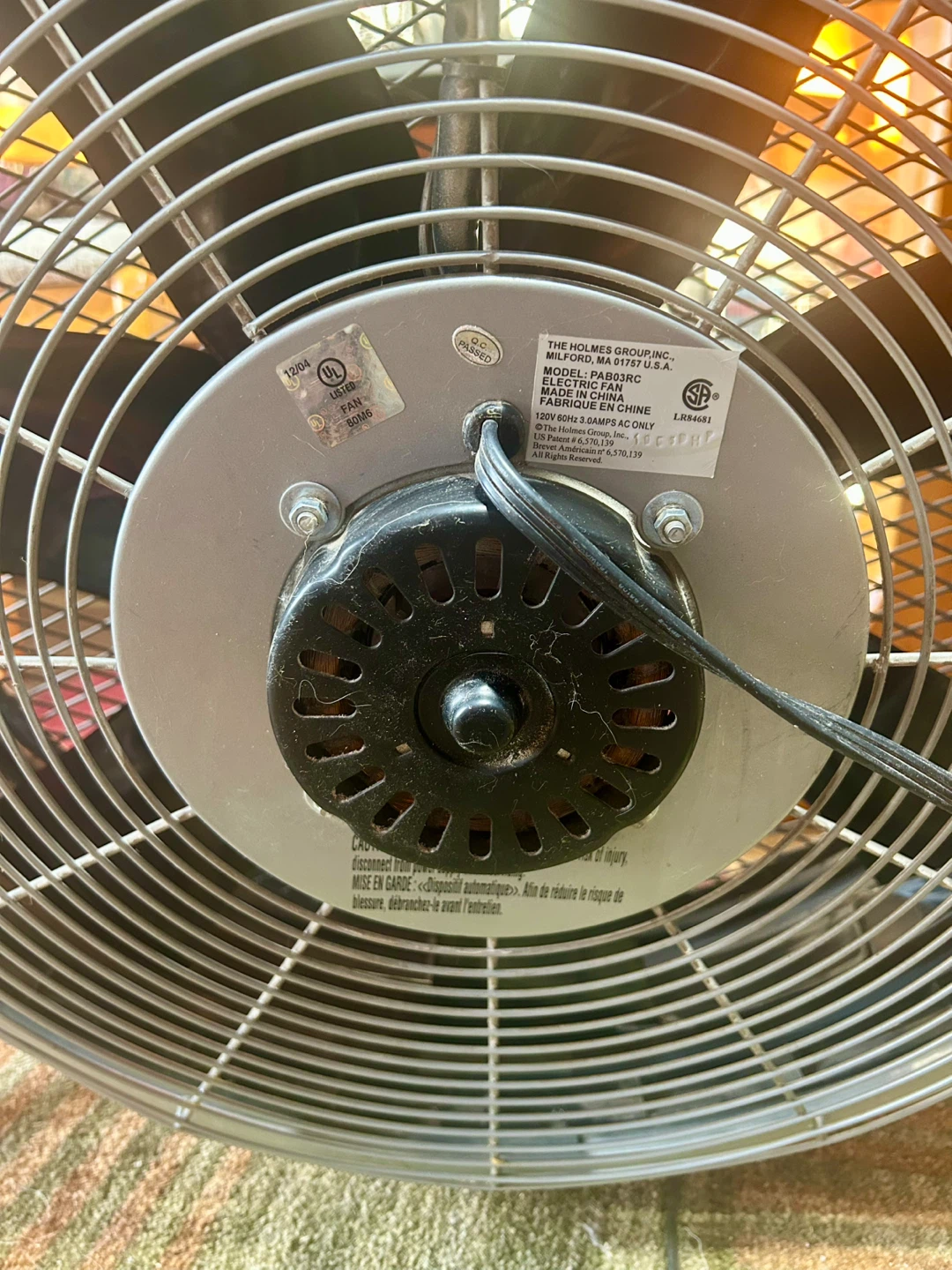 Patton 20-Inch High-Velocity Fan - photo 3