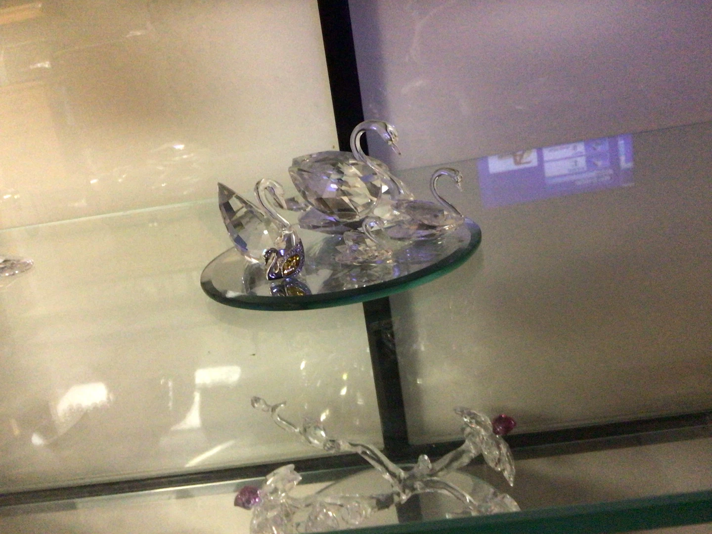 Swarovski Crystal Swan Figurine Family, see descr for prices - photo 4