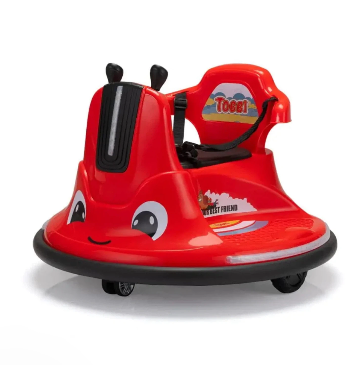 Tobbi Red Bumper Car for Kids