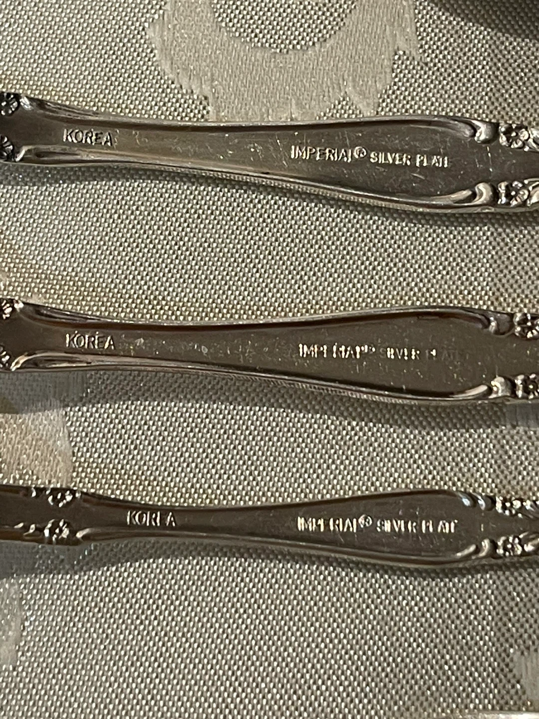 Imperial Silver Plate Flatware Set - photo 2