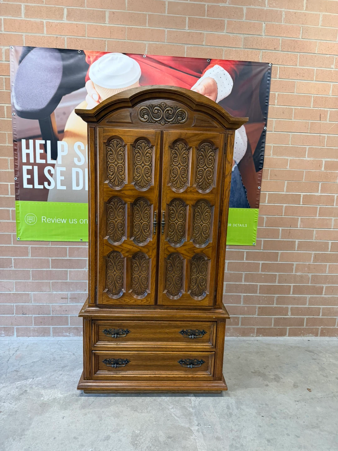 American Drew Armoire Dresser
