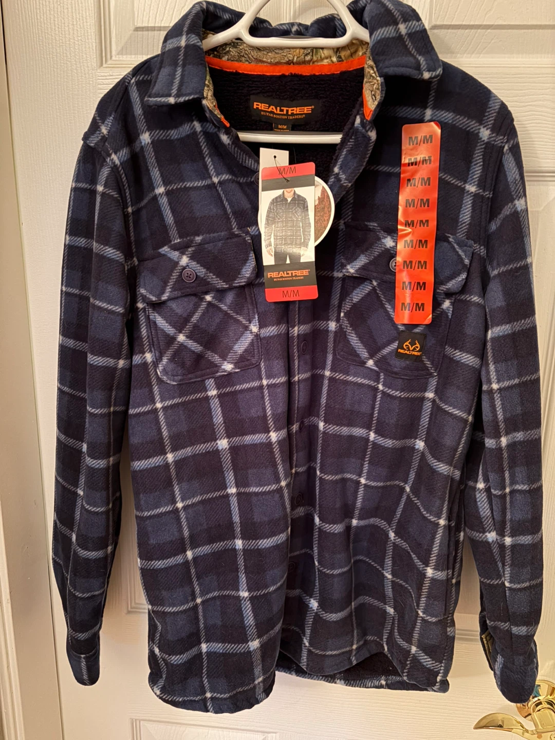 New Realtree Fleece Shirt Jacket