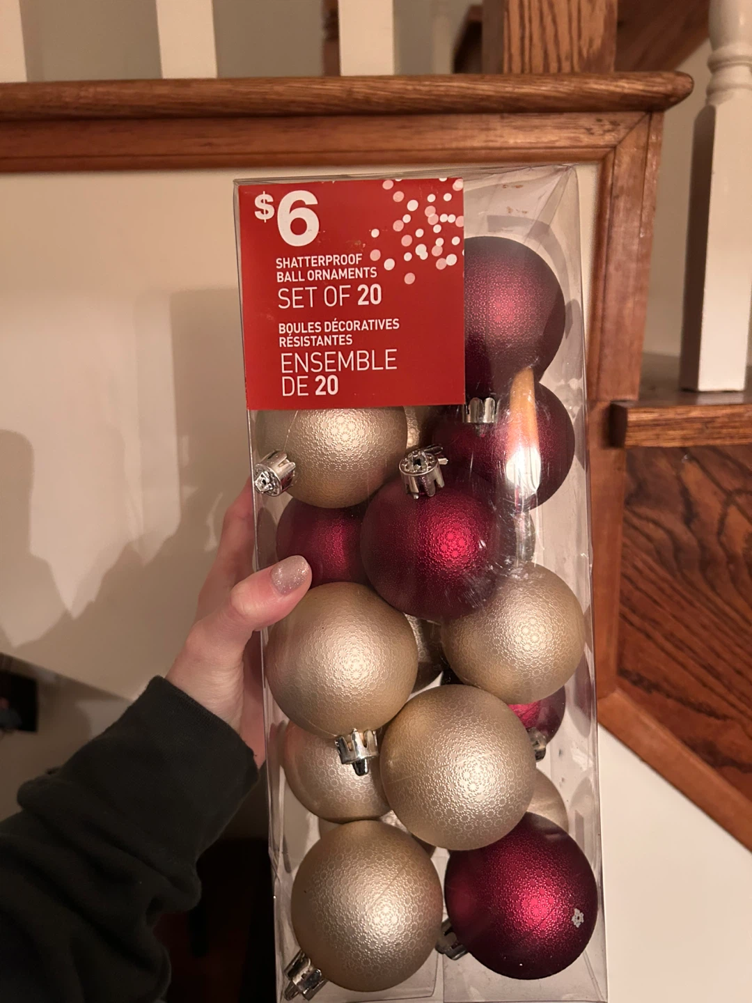 Shatterproof Ball Ornaments - Set of 20