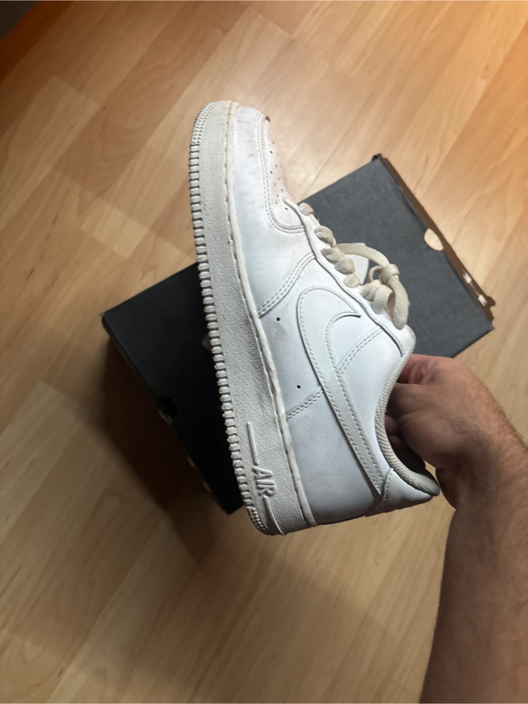 Nike Air Force 1 Low White Sneakers - photo 3