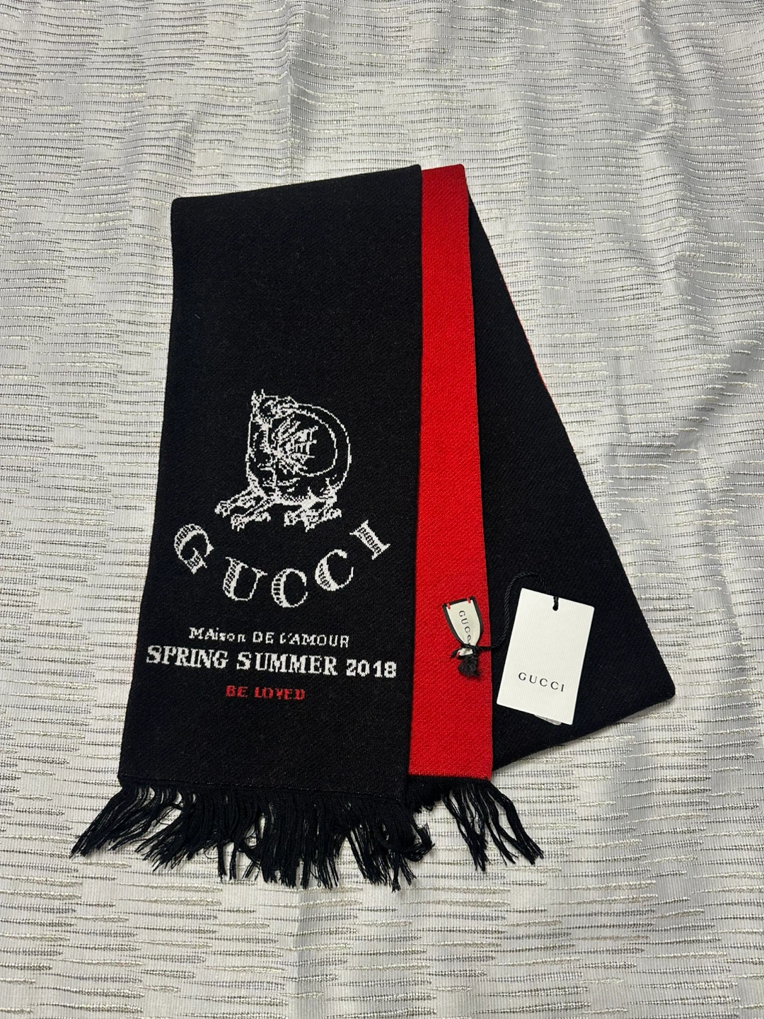 Gucci Maison De L'Amour Spring Summer 2018 Scarf
