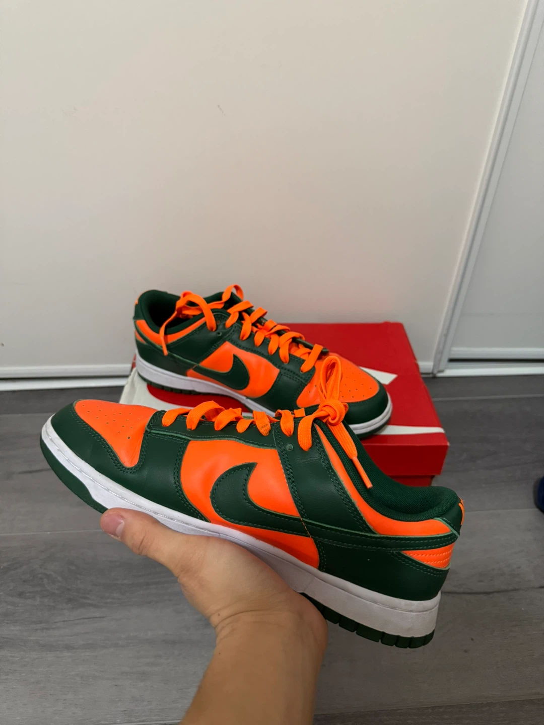Nike Dunk Low Retro “Miami Hurricanes” - photo 3