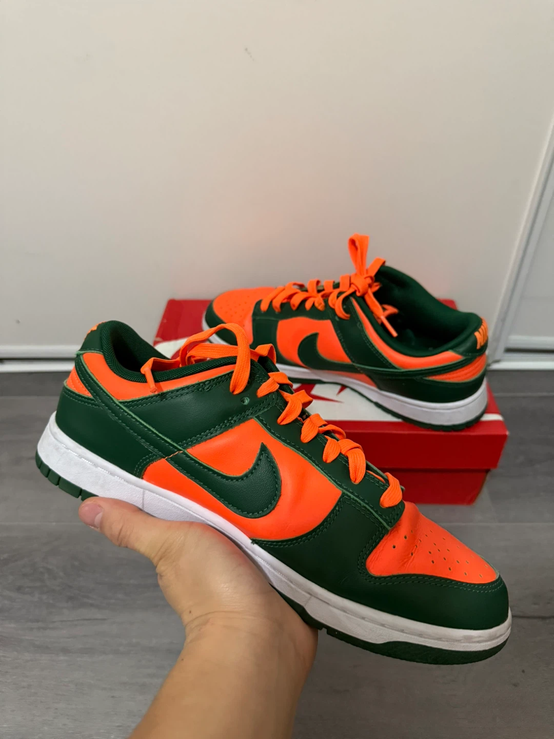 Nike Dunk Low Retro “Miami Hurricanes” - photo 2