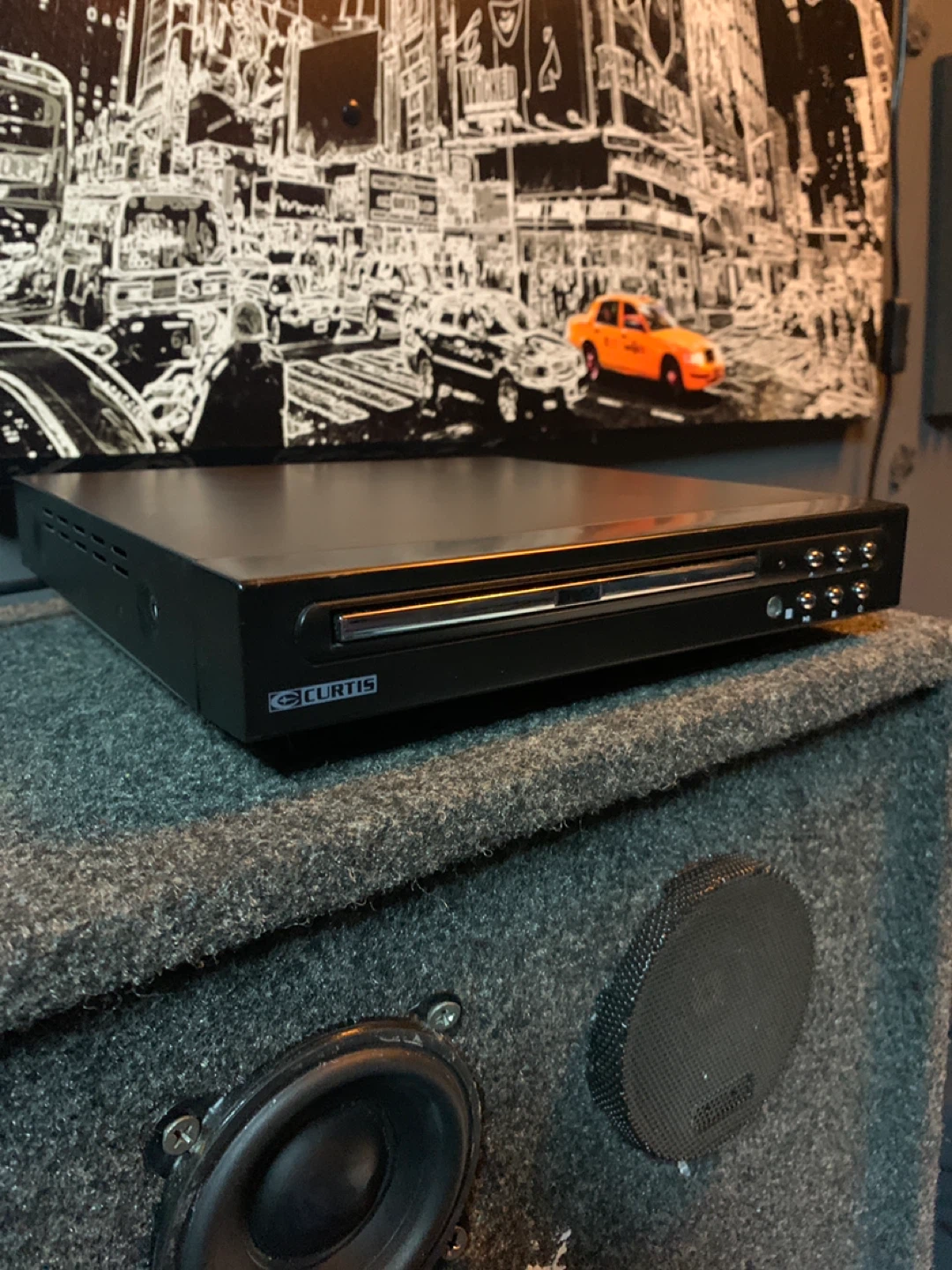 Curtis DVD Player - Black