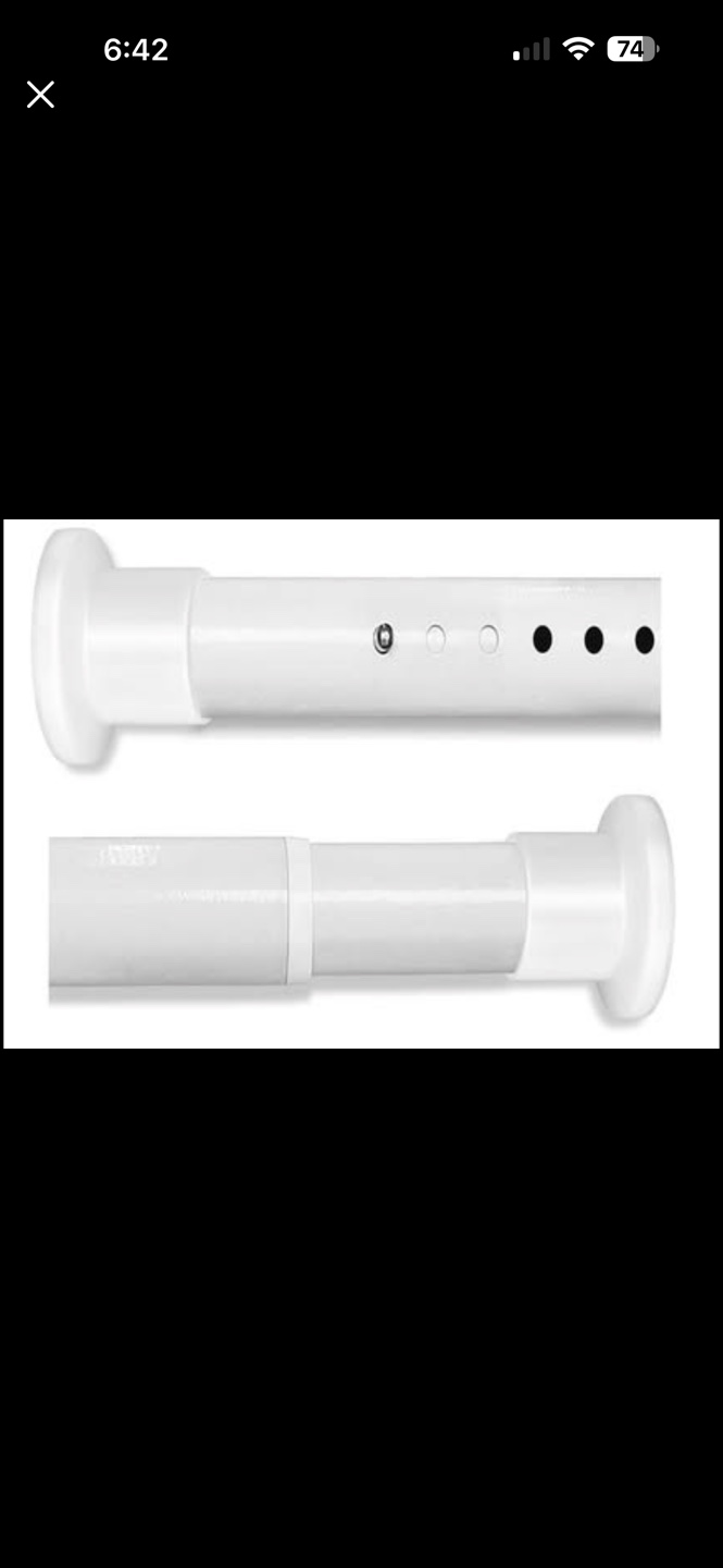 Adjustable Tension Rod - Curtain/Shower