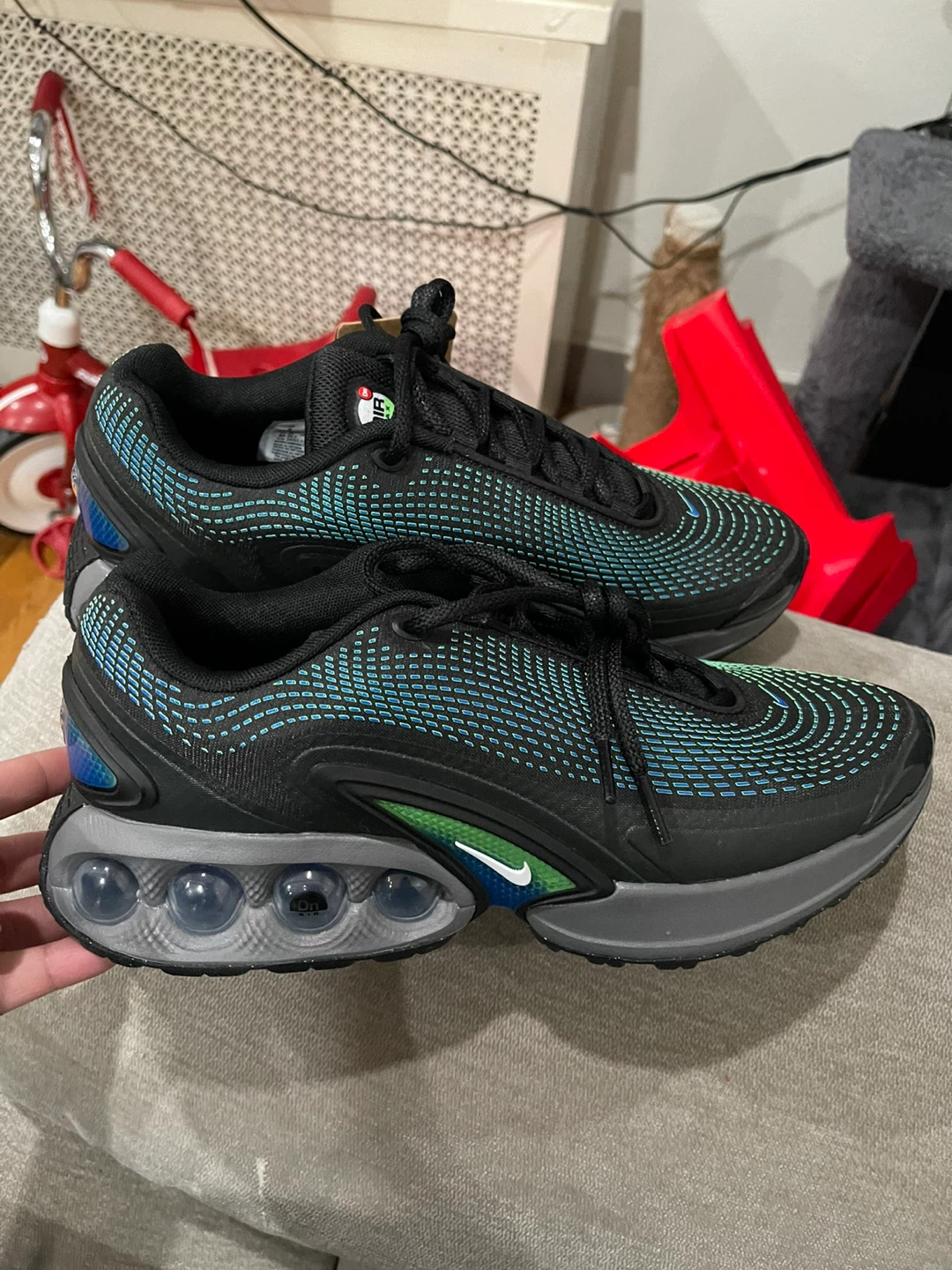 Nike Air Max TW Black/Teal Shoes - photo 3