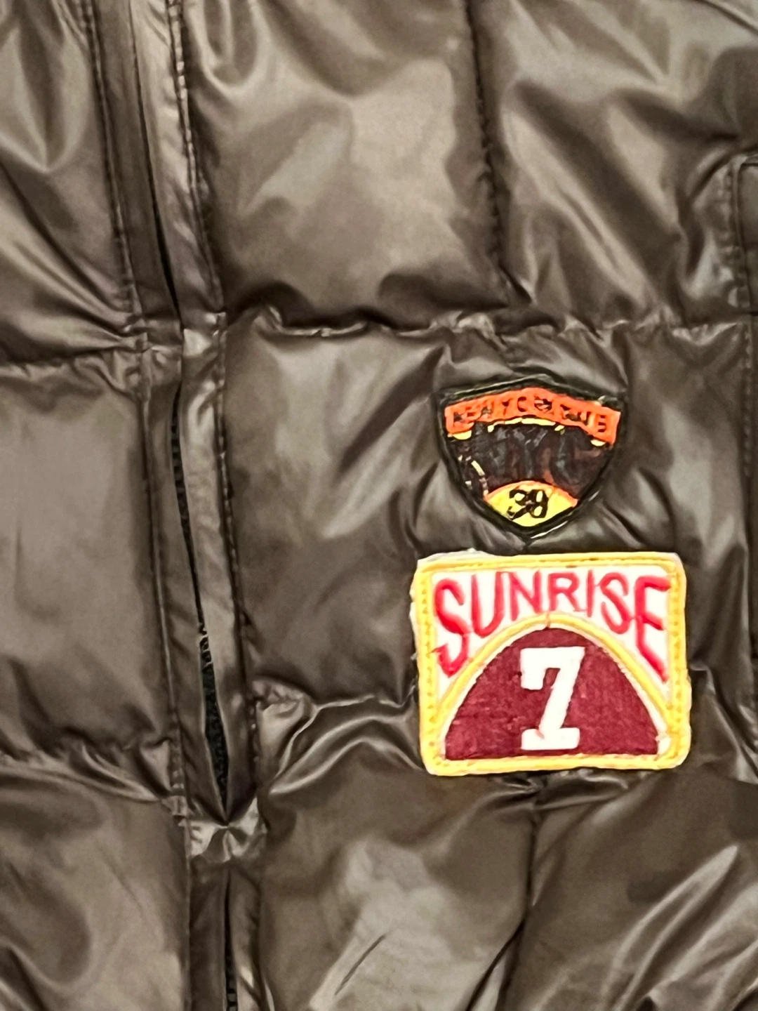 Just Daftness Puffer Vest Size L - photo 4