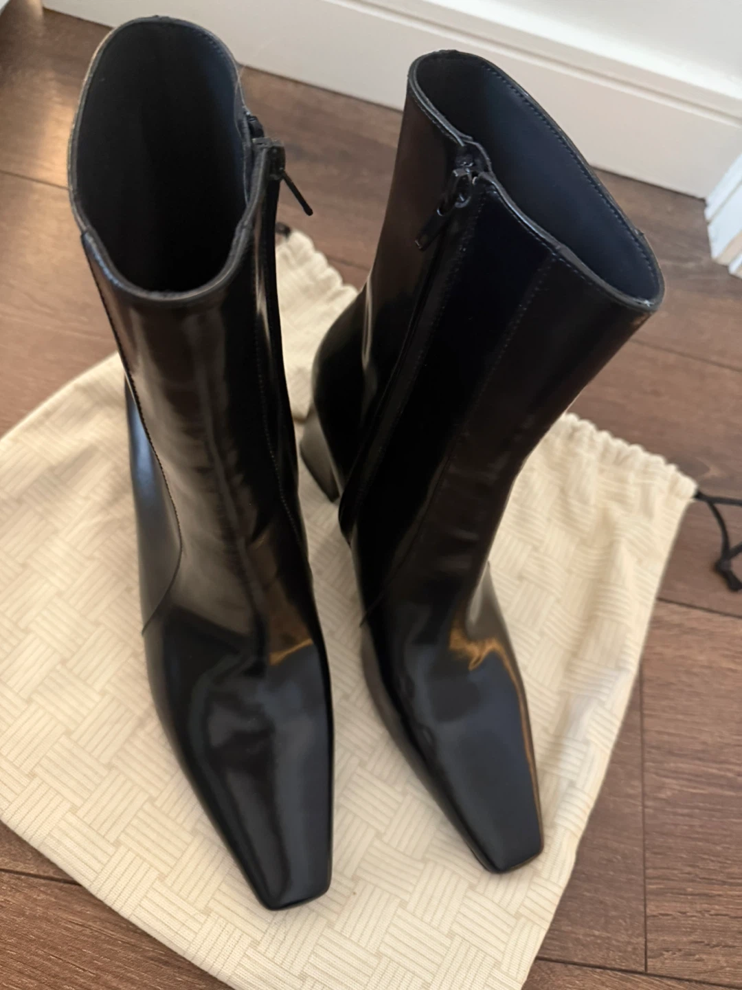 Saint Laurent Black leather Ankle Boots