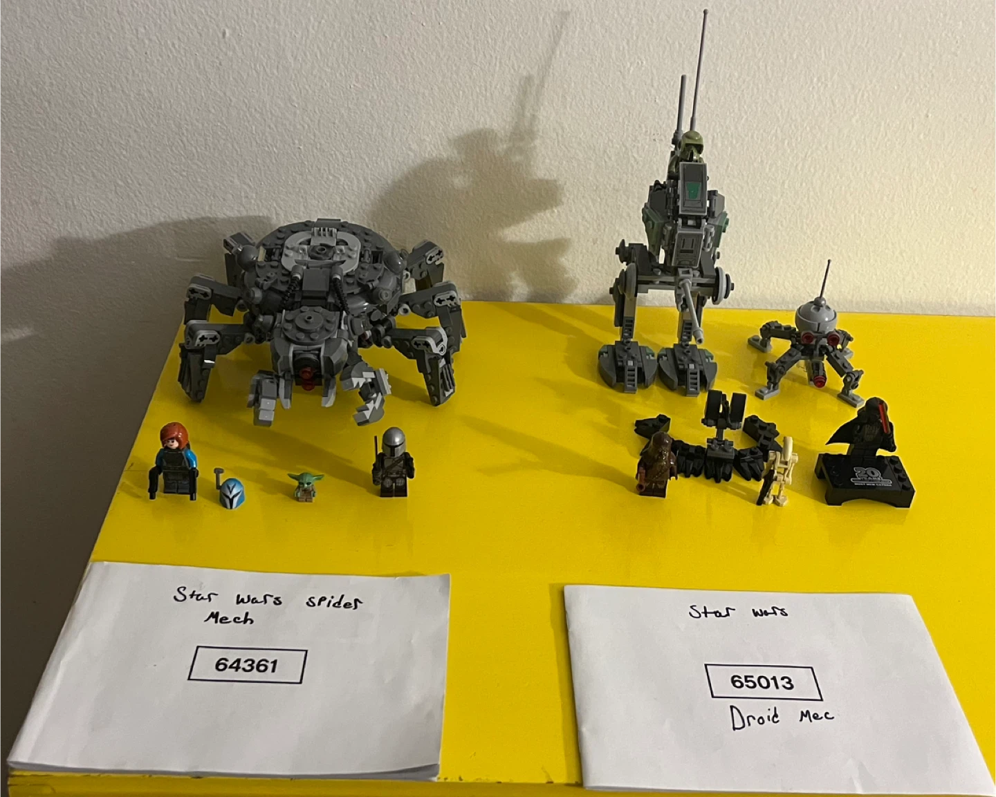 LEGO Star Wars Spider Droid Mech & Droid Mac Sets