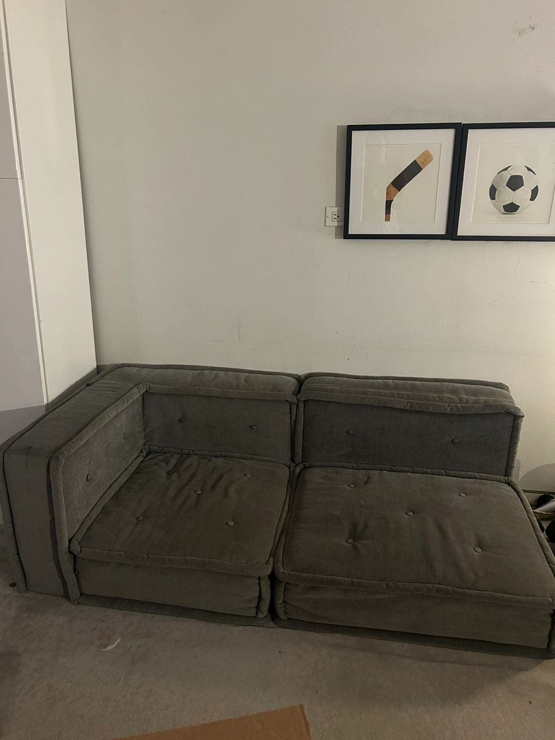 Modular Sectional Sofa - Gray