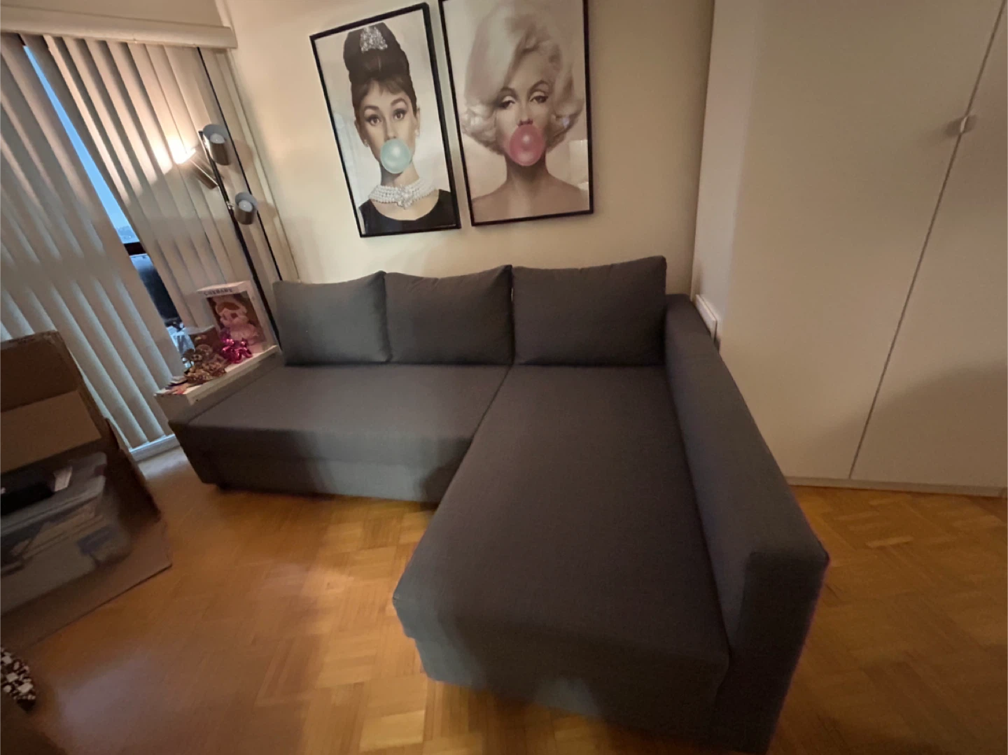 IKEA FRIHETEN Sofa with Pull-Out Bed