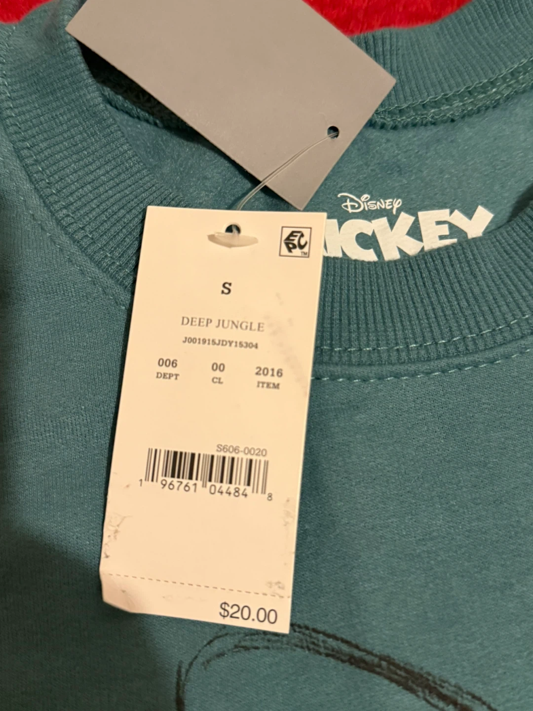 Disney Mickey & Friends Sweatshirt - Size S - photo 2
