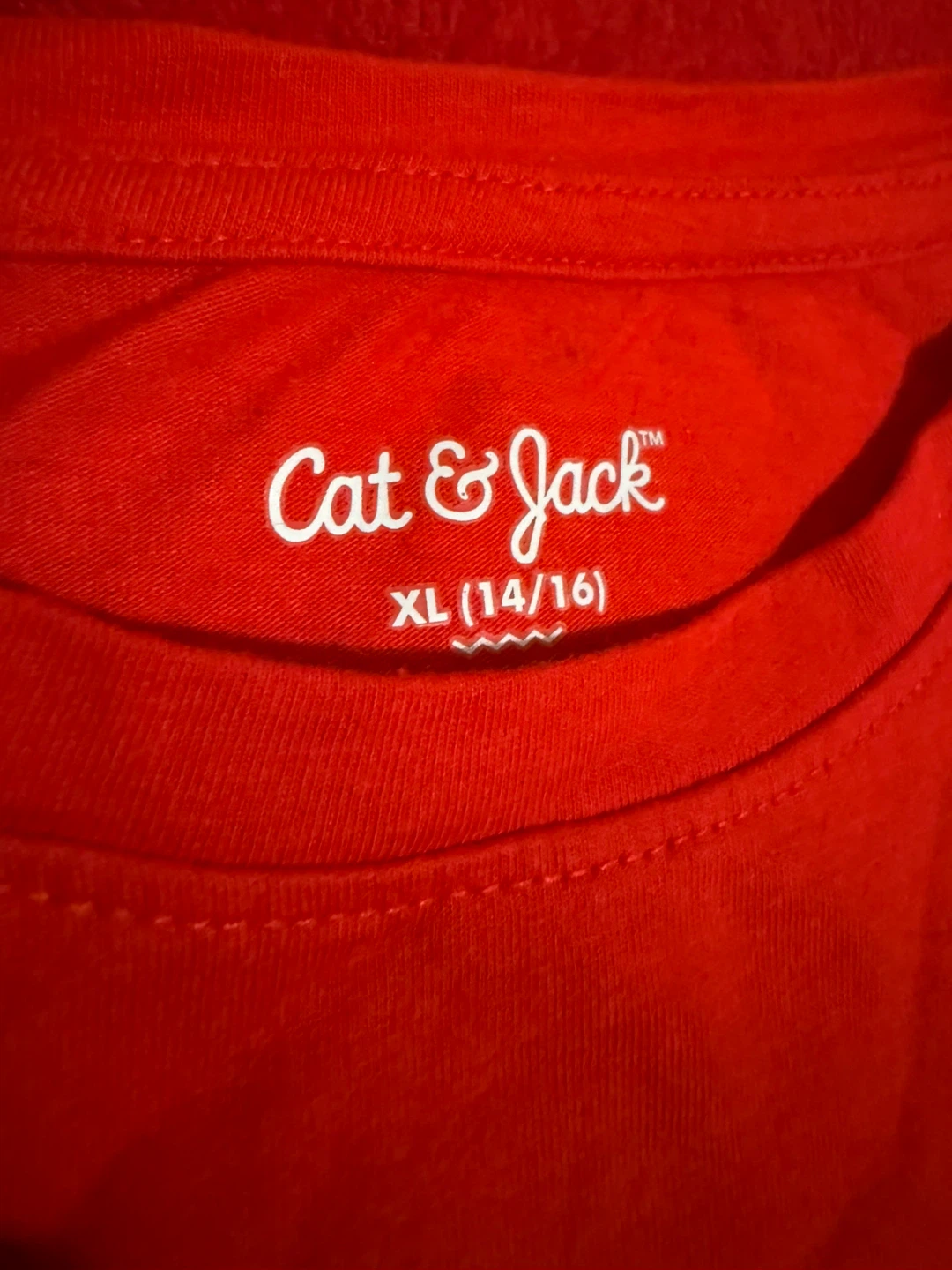New Cat & Jack XL (14/16) Red Long Sleeve Shirt - photo 2