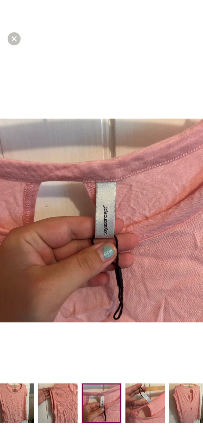 Soyaconcept Pink Top - Size M - photo 3