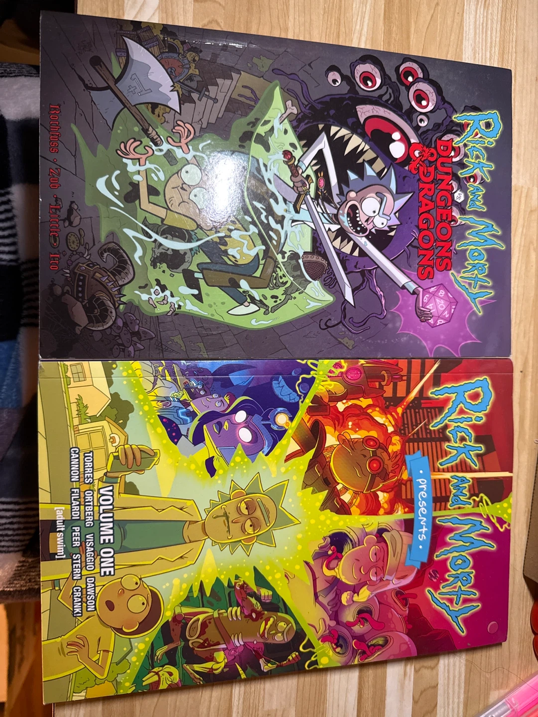 Rick and Morty Dungeons & Dragons + Vol. 1 Comic Books