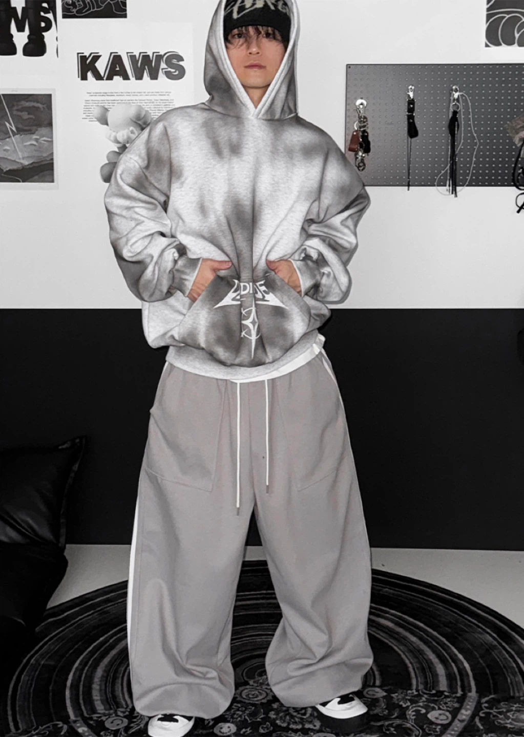 Fleeced lined hoodie - photo 3