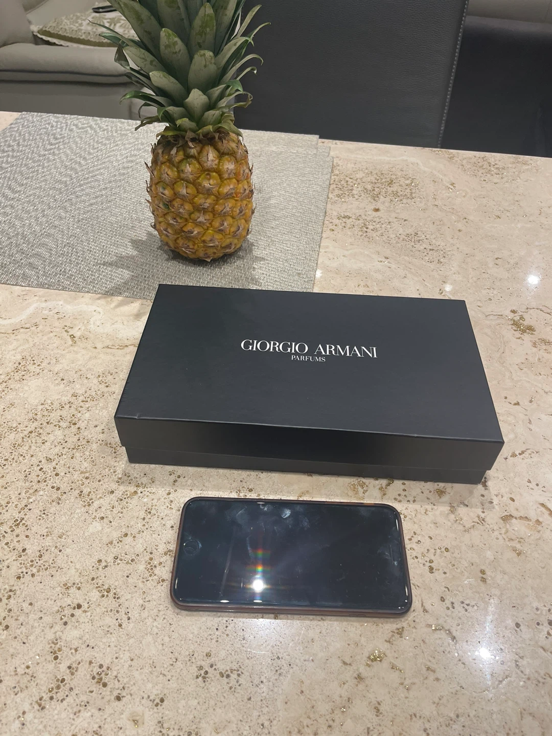 Giorgio Armani Black Cosmetic Case with Box - photo 5