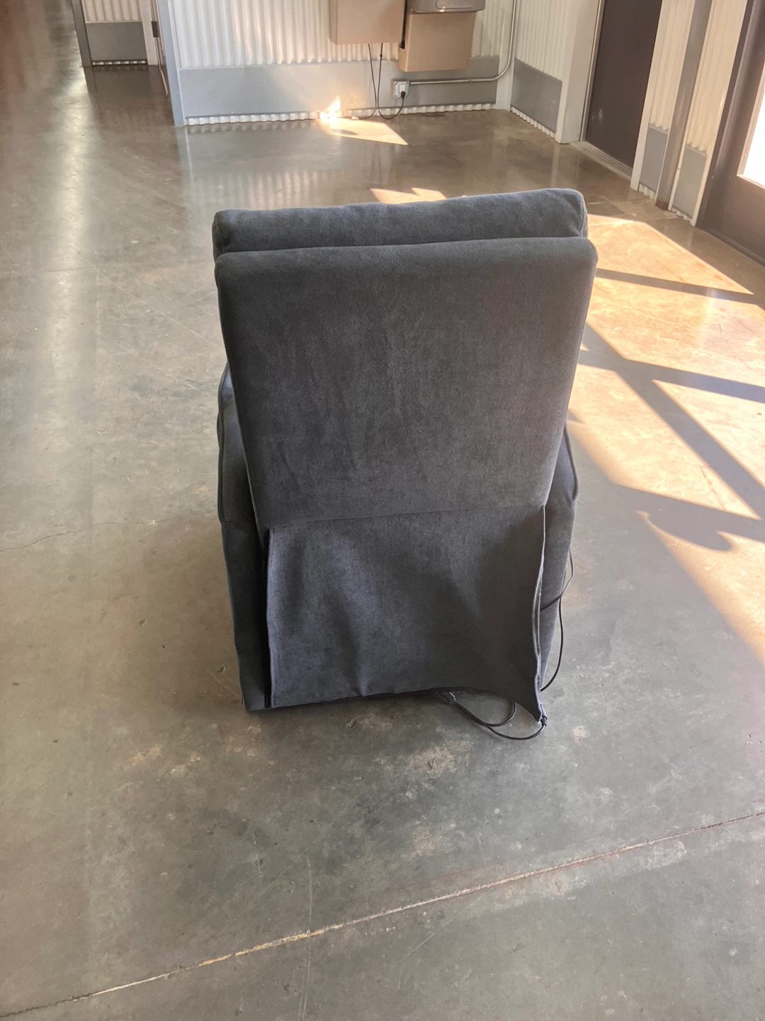 Gray Electric Power Lift Recliner Chair - photo 3