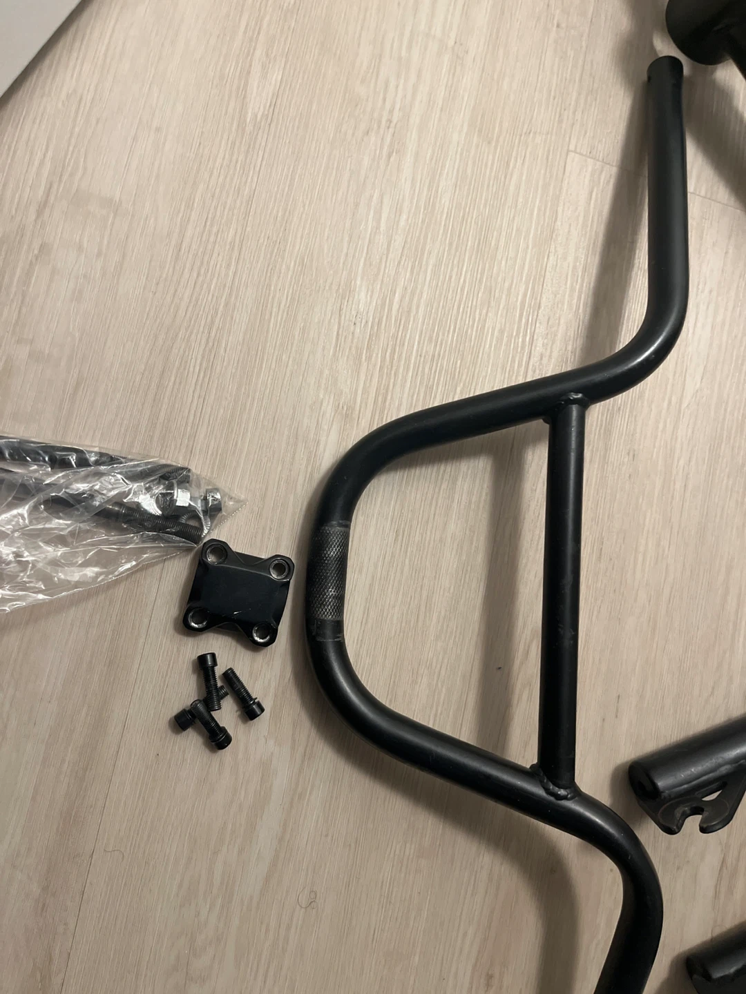 BMX Bike Frame & Parts - Black price negotiable - photo 3