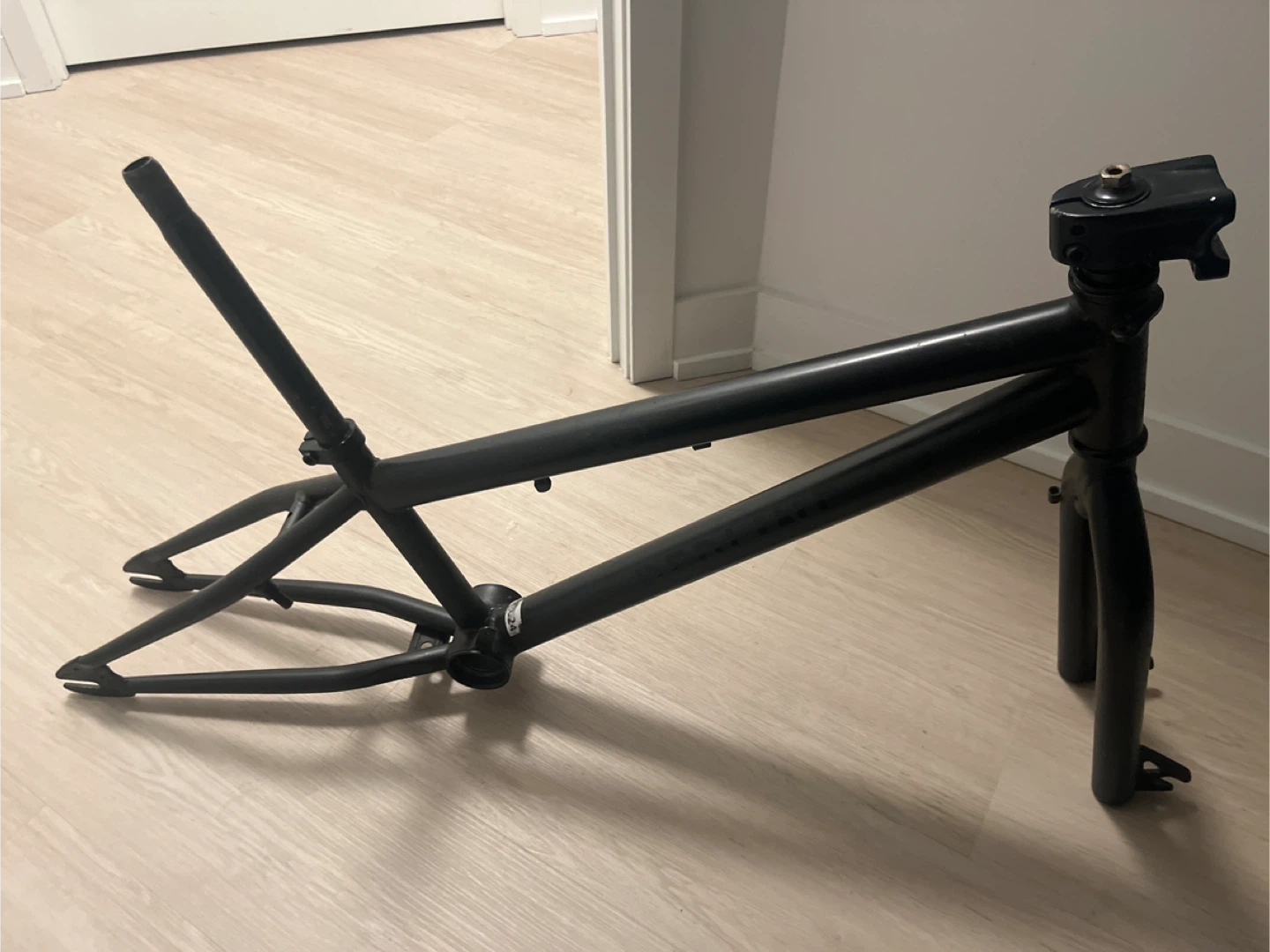 BMX Bike Frame & Parts - Black price negotiable