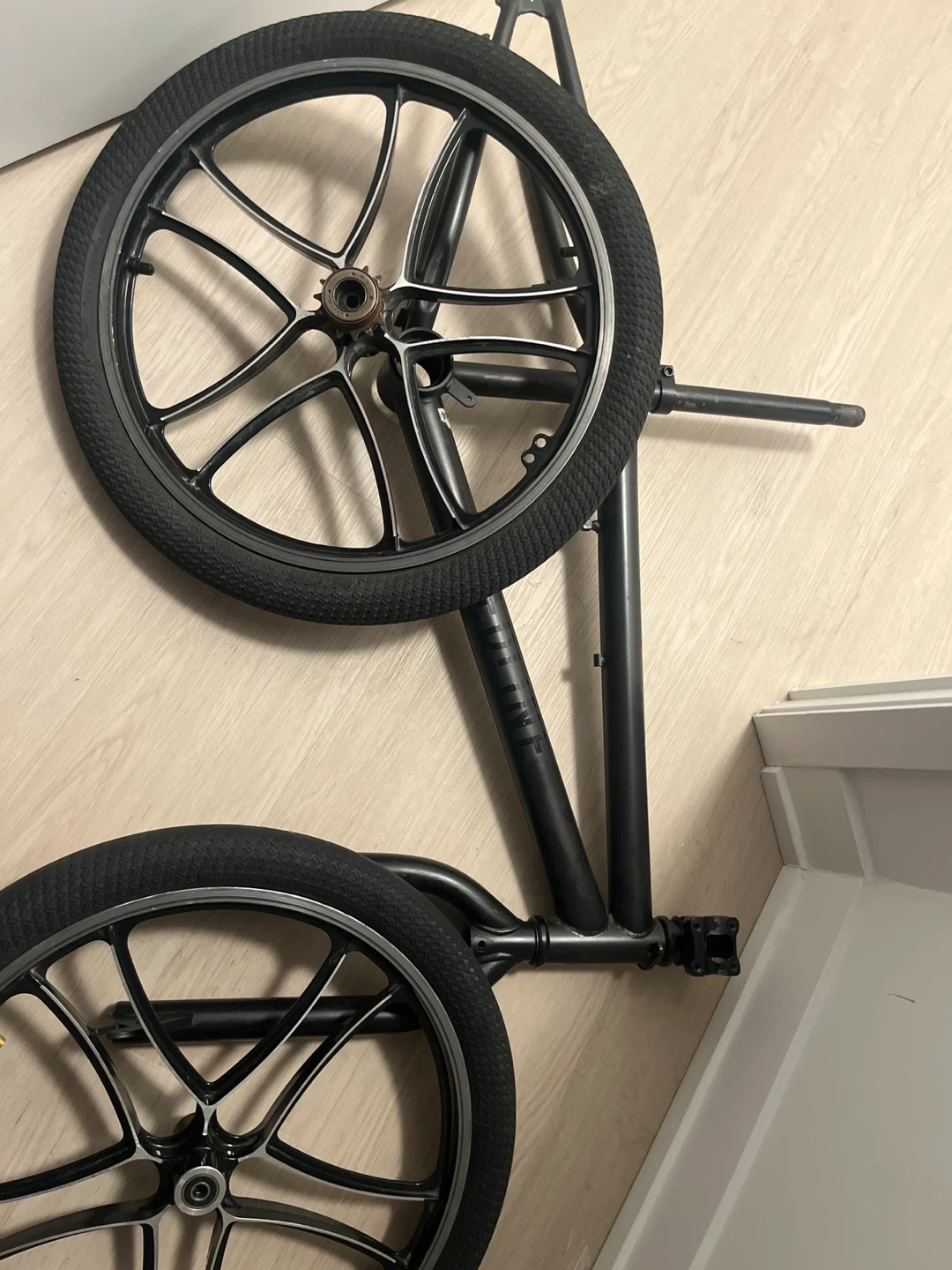 BMX Bike Frame & Parts - Black price negotiable - photo 2