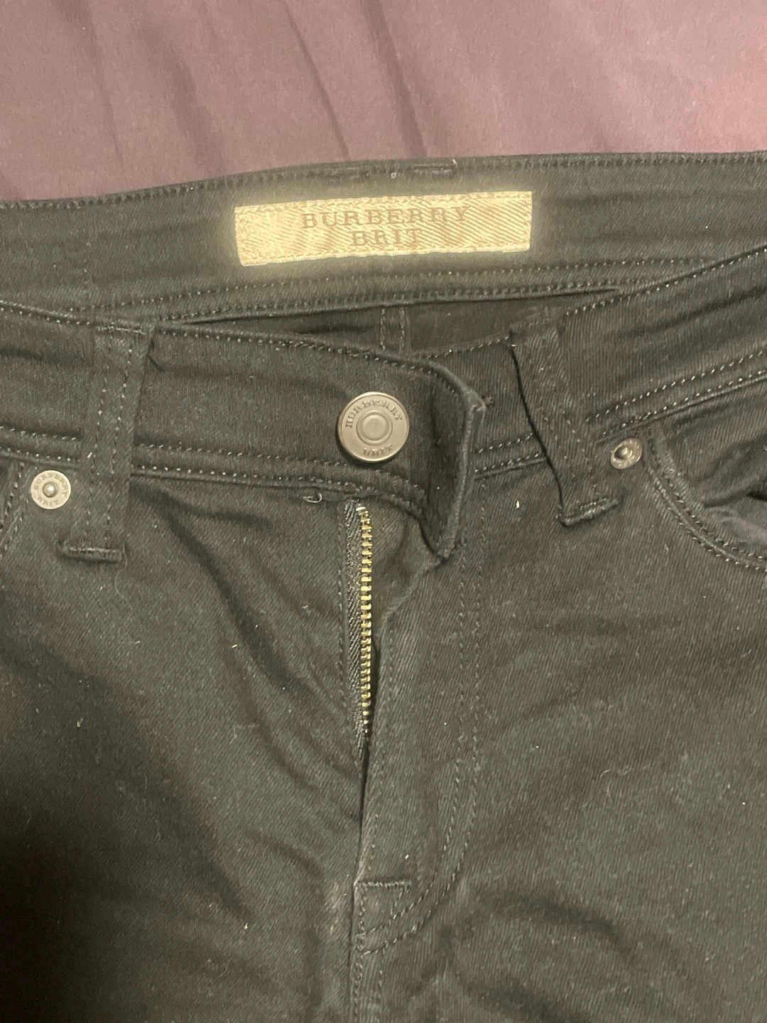 Burberry Brit Black Jeans