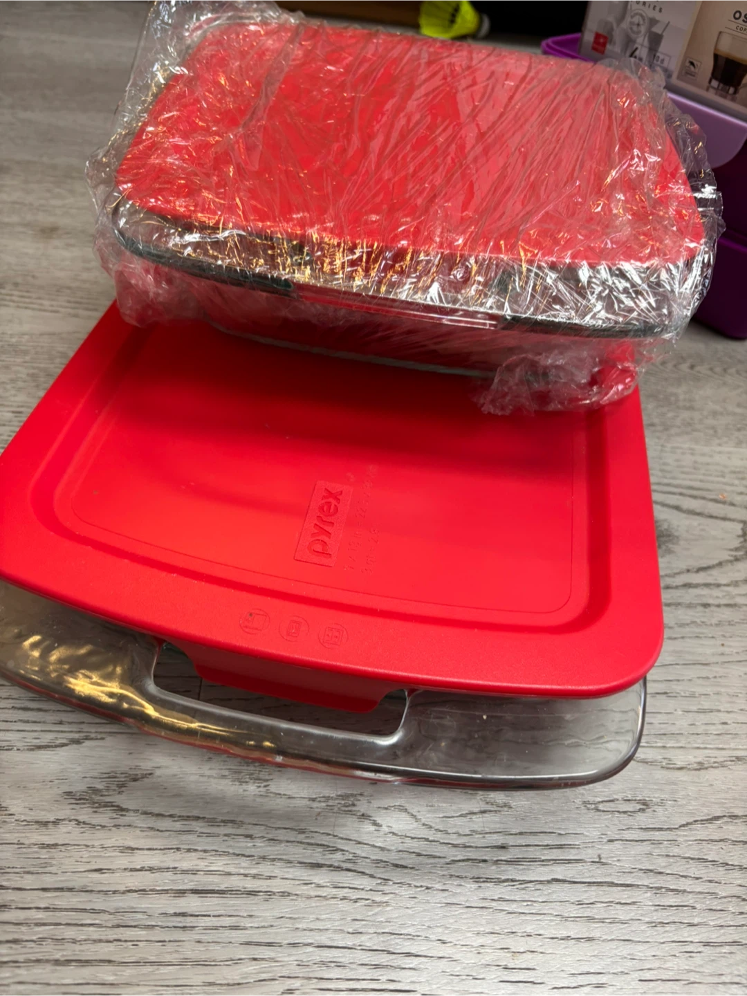 Pyrex glass containers Baking Dish with Lid - photo 3