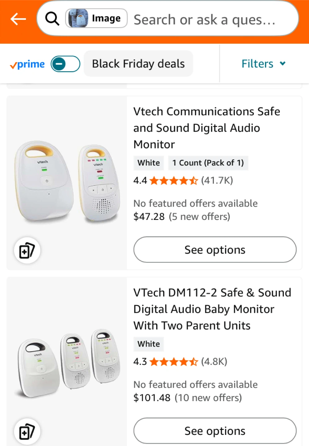 VTech Safe & Sound Digital Audio Baby Monitor - photo 5