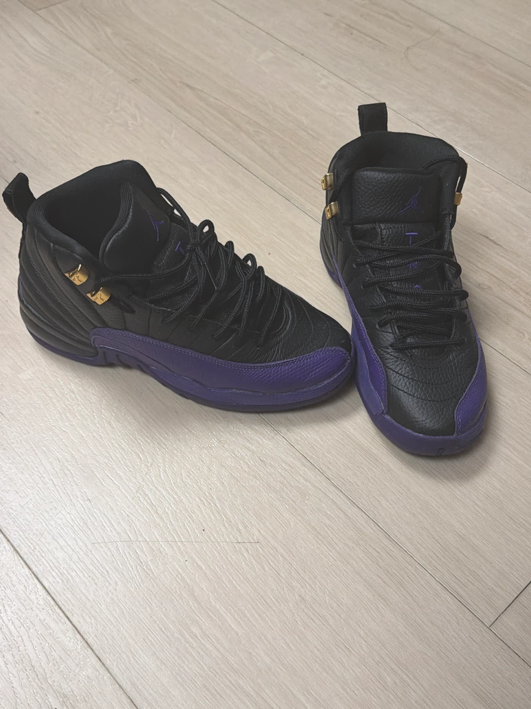 Jordan 12 Retro Black Purple - photo 2
