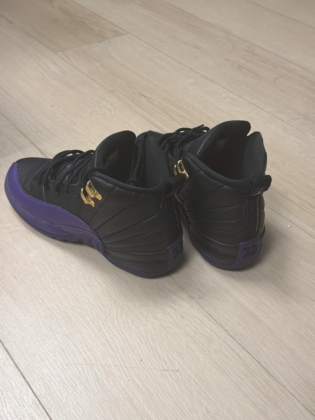 Jordan 12 Retro Black Purple - photo 3