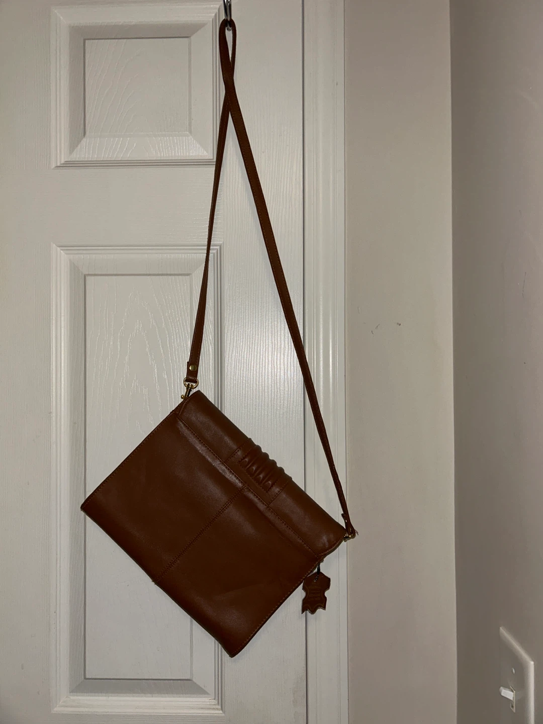 Brown Leather Shoulder Bag - photo 2