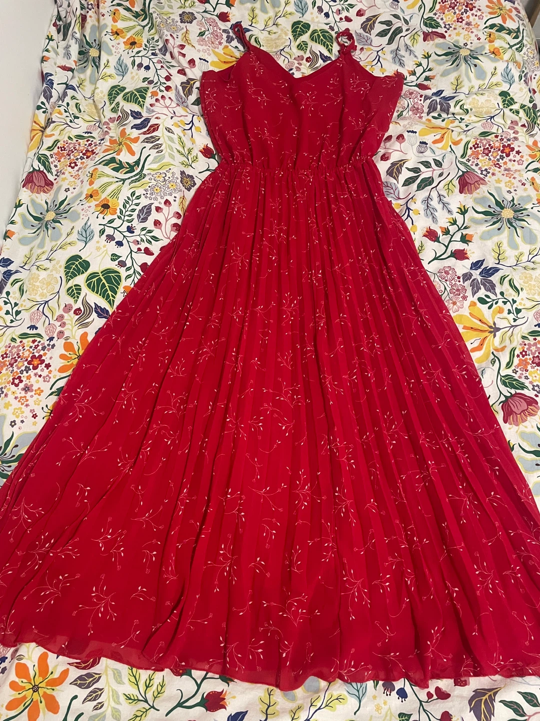 Suzy Shier Red Maxi Dress Size S - photo 2