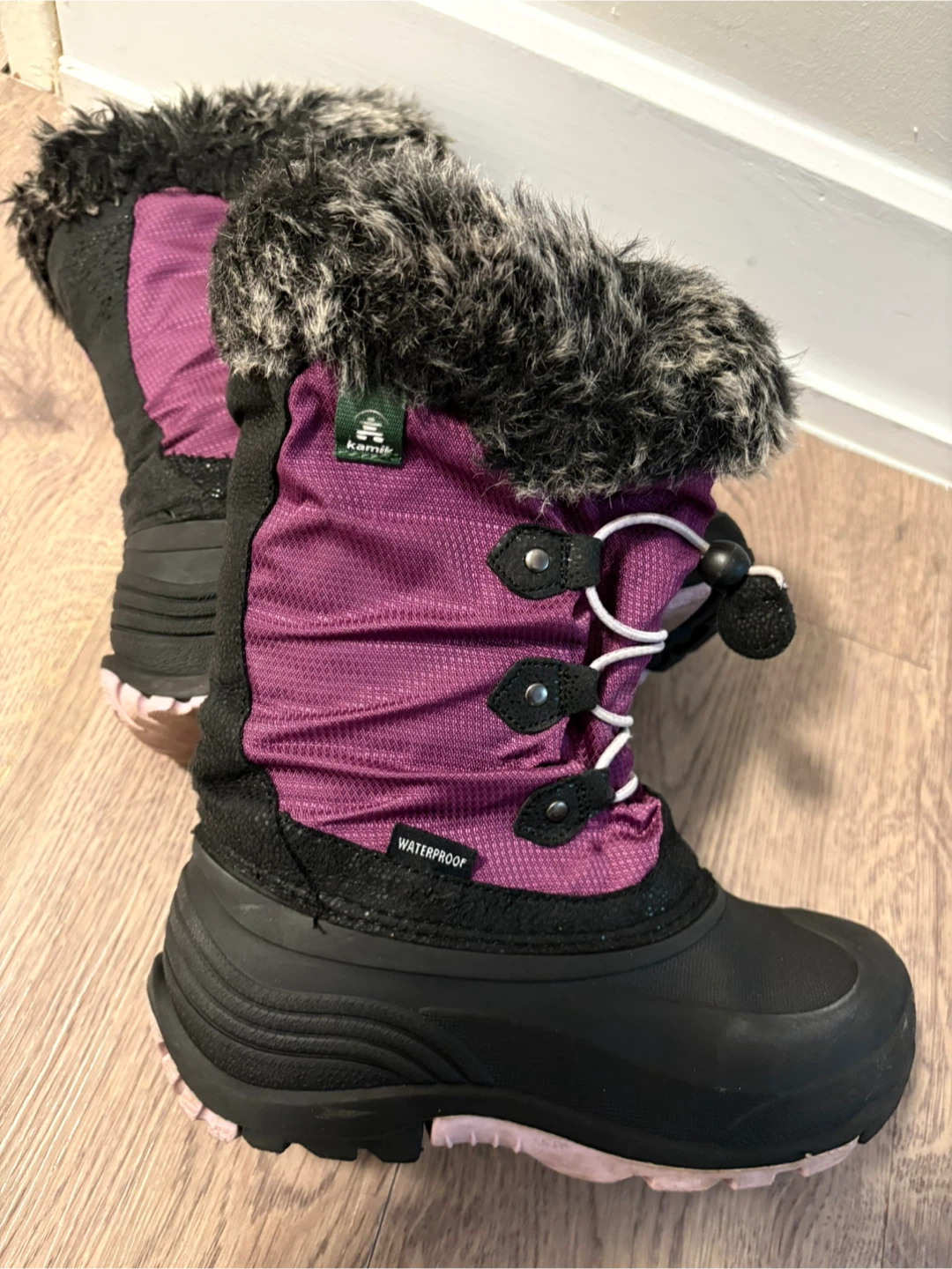 Kamik Purple Winter Boots Size 3