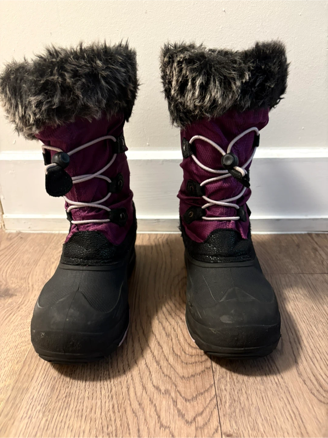 Kamik Purple Winter Boots Size 3 - photo 3