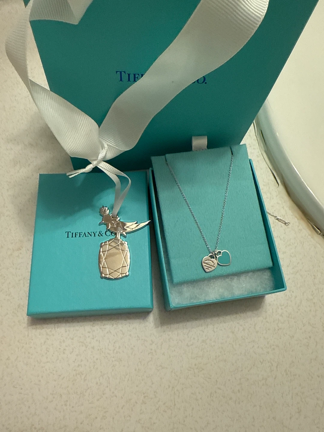 Tiffany & Co. Heart Tag Pendant Necklace - photo 2