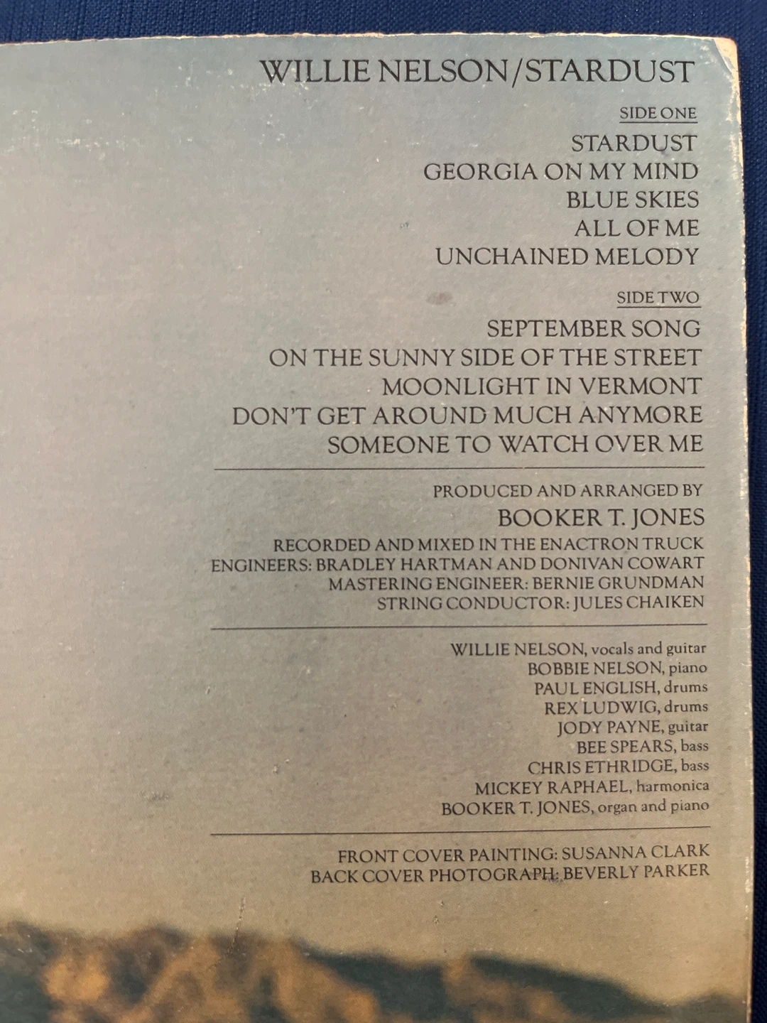 Willie Nelson Stardust Vinyl Record - photo 4
