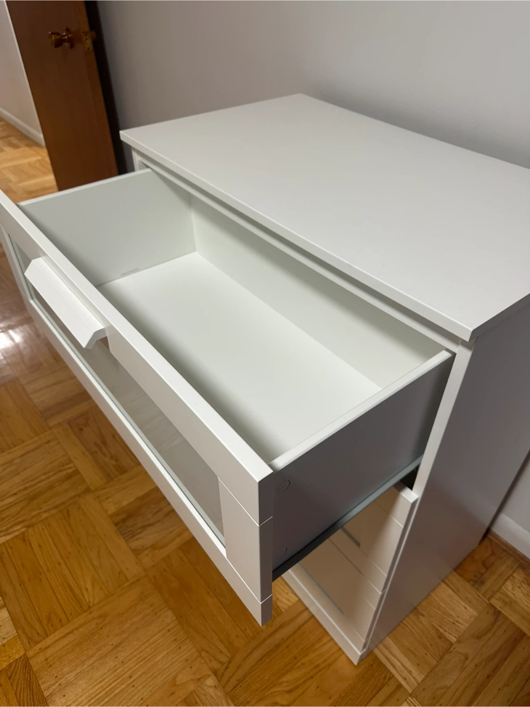 IKEA Hemnes White 3-Drawer Chest - photo 3