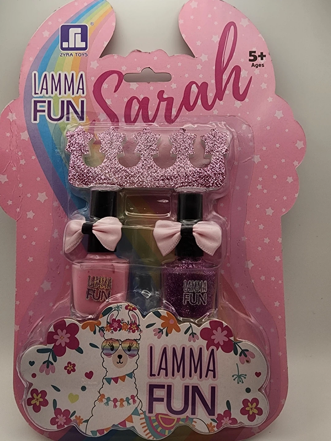 Lamma Fun Sarah Nail Polish Set, Ages 5+ - photo 2