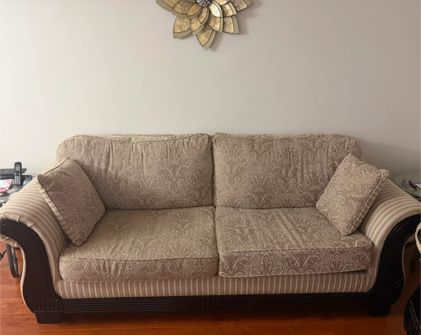 Used Sofa Set - Neutral Tones - photo 4