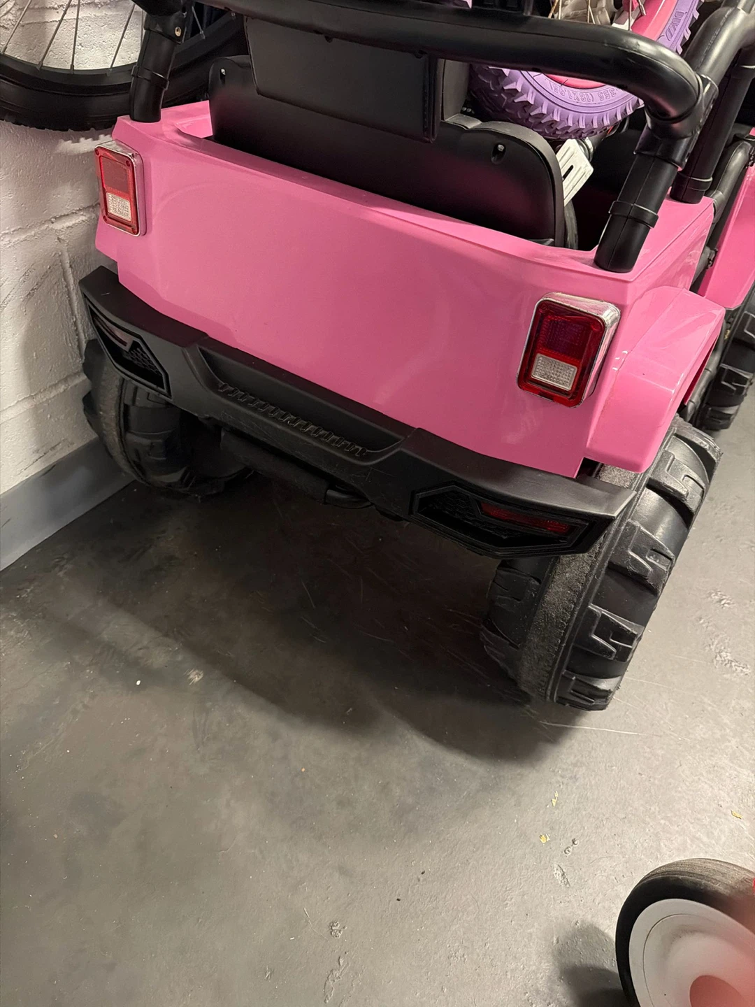 Pink Ride On Jeep