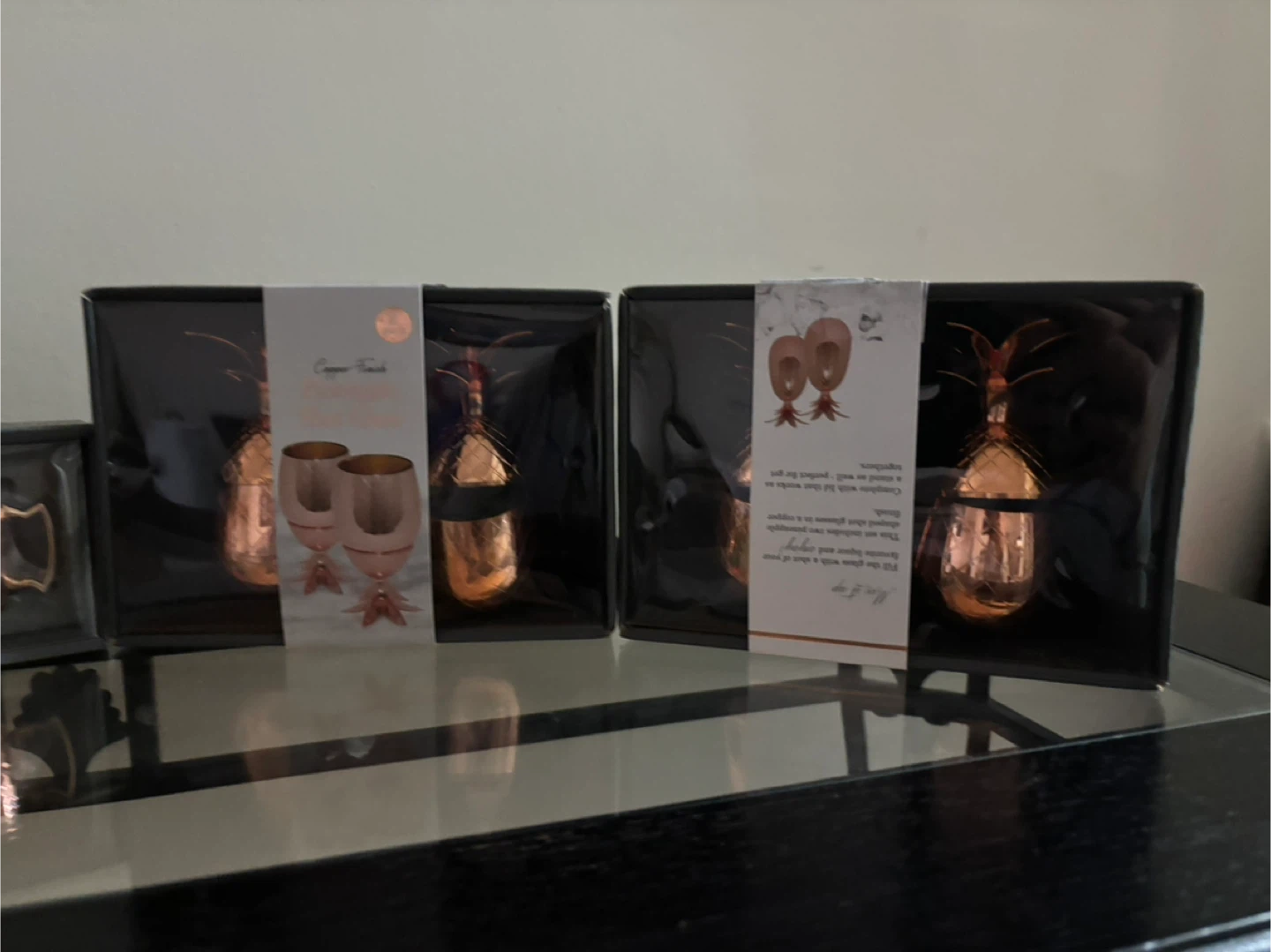 Copper Finish Moscow Mule Shot Mugs & Pineapple Shot Glass - photo 3