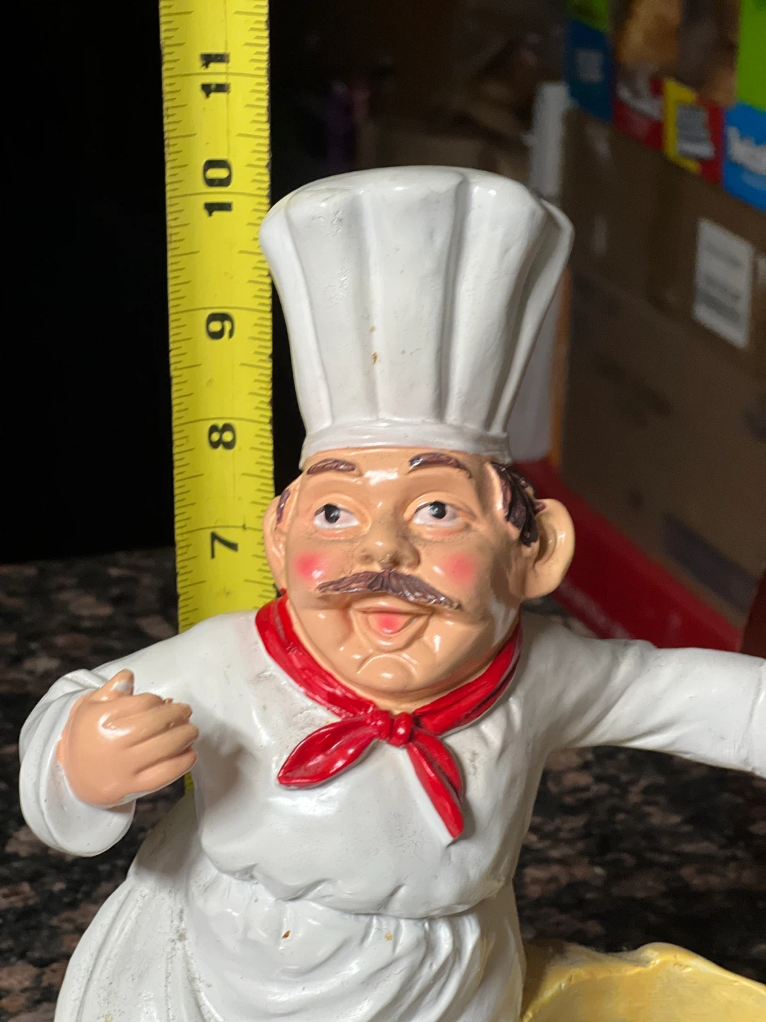 Chef Figurine with Basket - photo 4